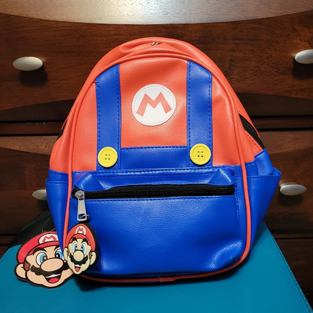 Super Mario Backpack Purse